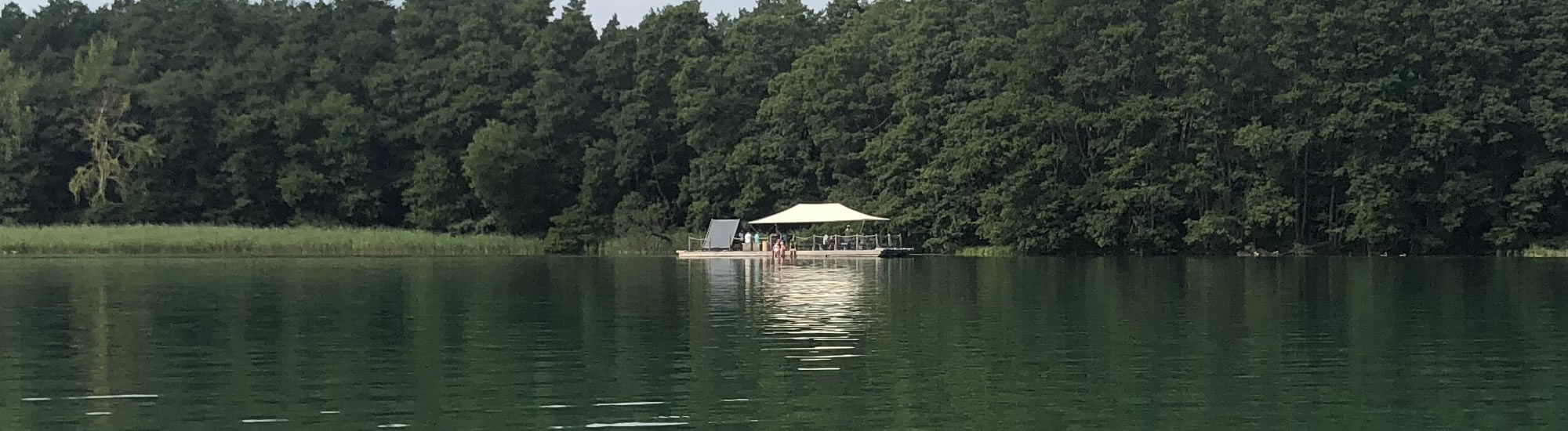 Floß fahren in Lychen